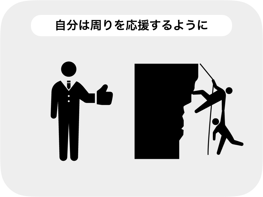 応援すればOK