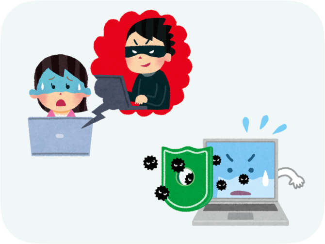 Pandraやdailymotionで映画を見てはいけない-ウイルス