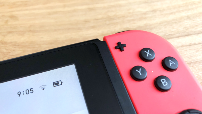Nintendo Switch-スタートボタン